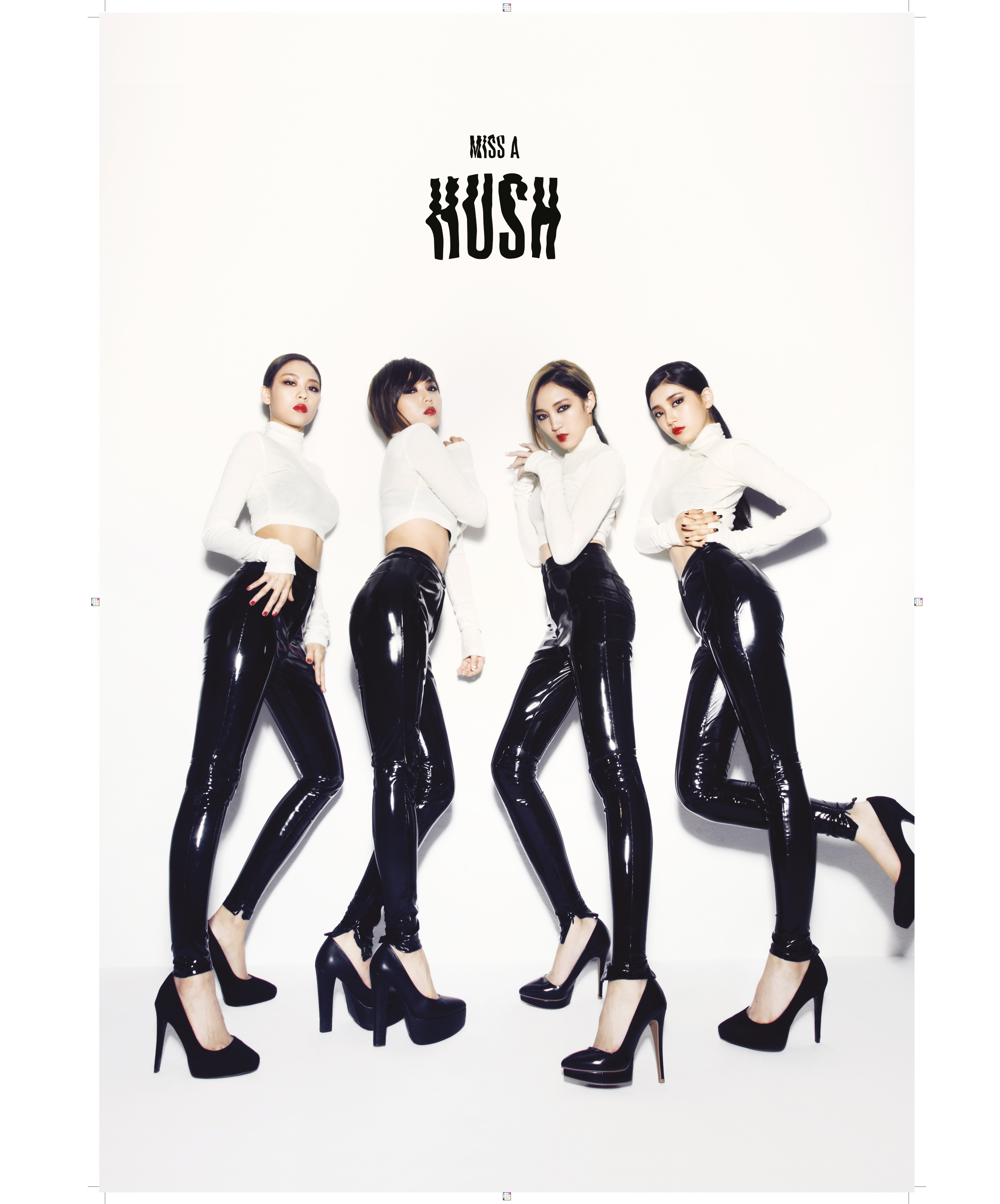 環球唱片購物網 miss A _ HUSH第二張韓文正規專輯豪華盤 Special Edition CD+DVD【首批附贈折疊海報一張】